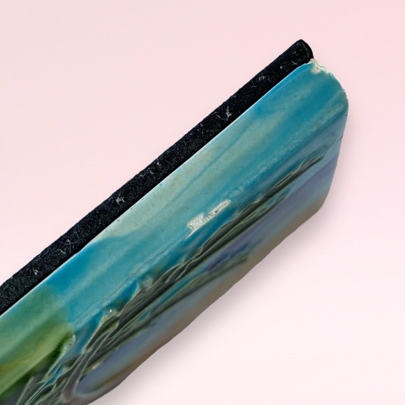 “Life is Good” Ceramic Tile Sign 15.75” Wall Hanging Beach Palm Trees - Picture 10 of 13